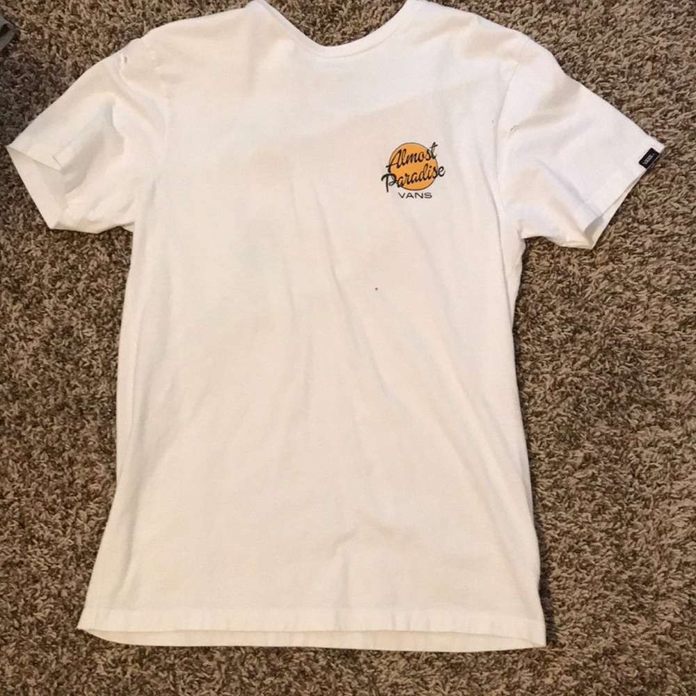 cute distressed vans t-shirt